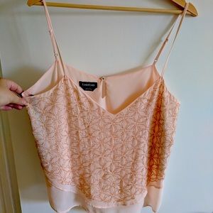 Beaded Gatsby crop top